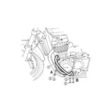 Гмоли - хром Hepco&Becker для Suzuki GSX 1400 01-