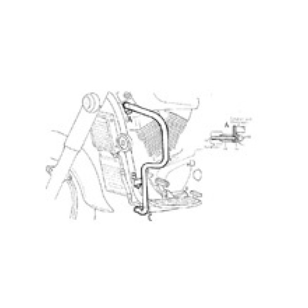 Гмол двигуна Hepco&Becker для Suzuki VL 1500 (98-04)/C 1500 LC Intruder (05-07) хром