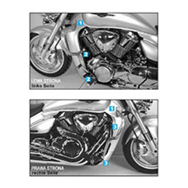 Гмол двигуна Hepco&Becker для Suzuki M 1800 (VZ) R Intruder