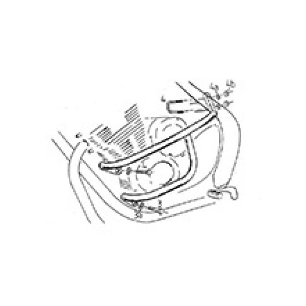 Гмол двигуна Hepco&Becker для Yamaha XJ 600 Diversion