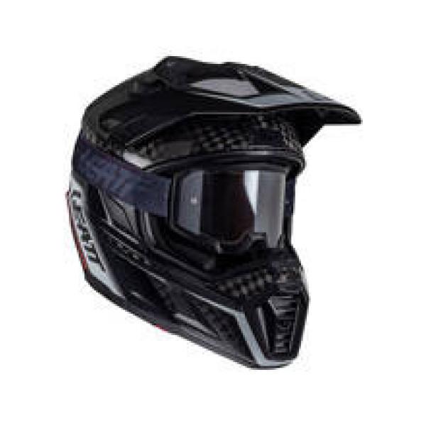 Шолом adventure Leatt Kit Adv 9.5 V25 з окулярами чорний