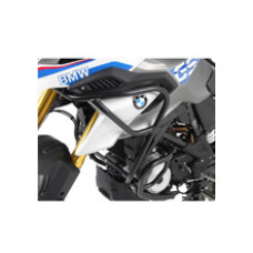Верхні краш-бари чорні Hepco&Becker для BMW G 310 GS (17-)