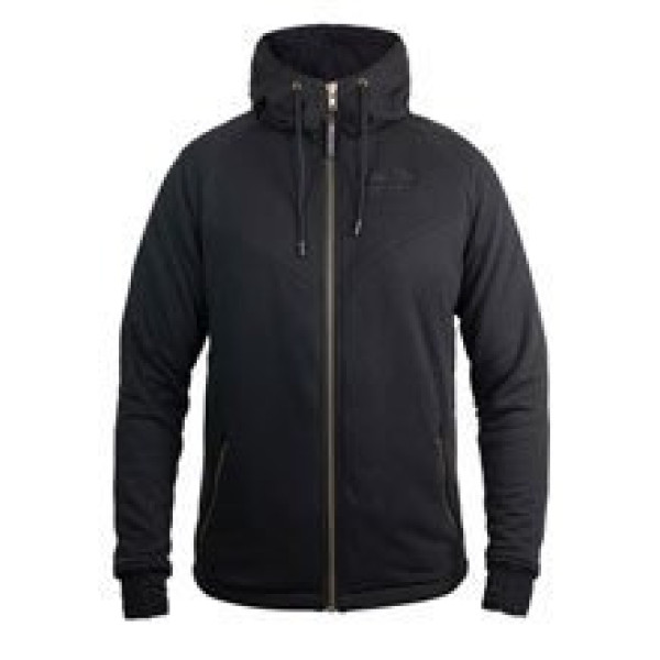 Мотоциклетна кофта John Doe Hoodie V2 чорна