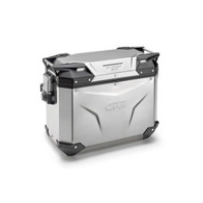 Боковий кофр GIVI Trekker Outback Evo 48 алюмінієвий, срібний на ліву сторону; об'єм: 48 літрів