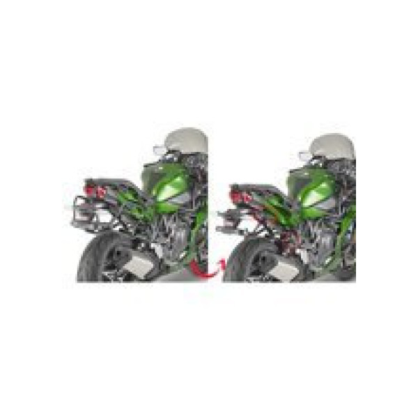 Кронштейн GIVI з можливістю швидкого демонтажу під бічні кофри V35/ V37 Monokey® Kawasaki Ninja H2 SX 18-21