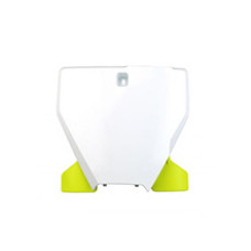 Дошка для стартового номера з розширенням UFO для Husqvarna TC 125/250, FC 250/350/450 (19-22) біла 041