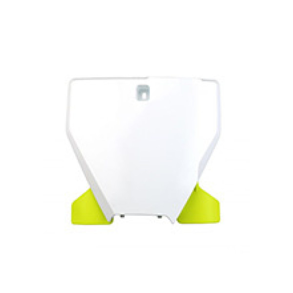 Дошка для стартового номера з розширенням UFO для Husqvarna TC 125/250, FC 250/350/450 (19-22) біла 041