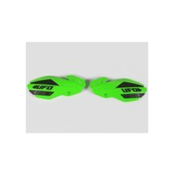 Захисти рук (хендбари) UFO для Kawasaki KXF 250 (13-20), KXF 450 (13-18) зелені