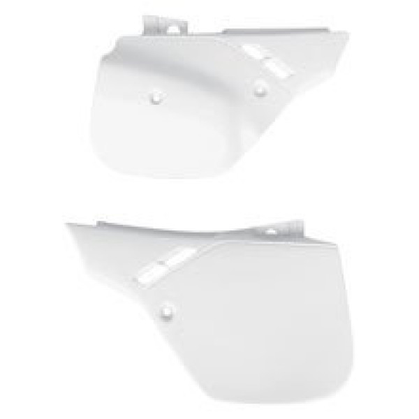 Бокові захисні елементи UFO білі для Honda CR 125/500 (89-90), CR 250 (88-89)