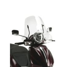 Мотоциклетний щиток Kappa Piaggio Beverly 500 (03-07)/ Beverly Tourer 125/ 250/ 300/ 400 (08-10) прозорий