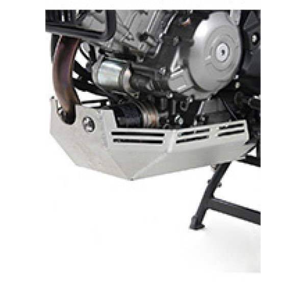 Срібна плита під двигун Hepco&Becker для Suzuki DL 650 V-Strom 02-11