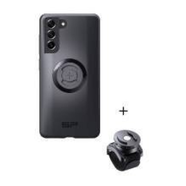 Комплект: чохол для телефону Samsung Galaxy S21 FE + кріплення на липучці SPC+ SP Connect