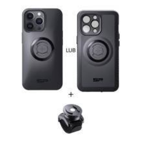 Комплект: чохол для телефону iPhone 13 Pro + кріплення на липучці SPC+ SP Connect