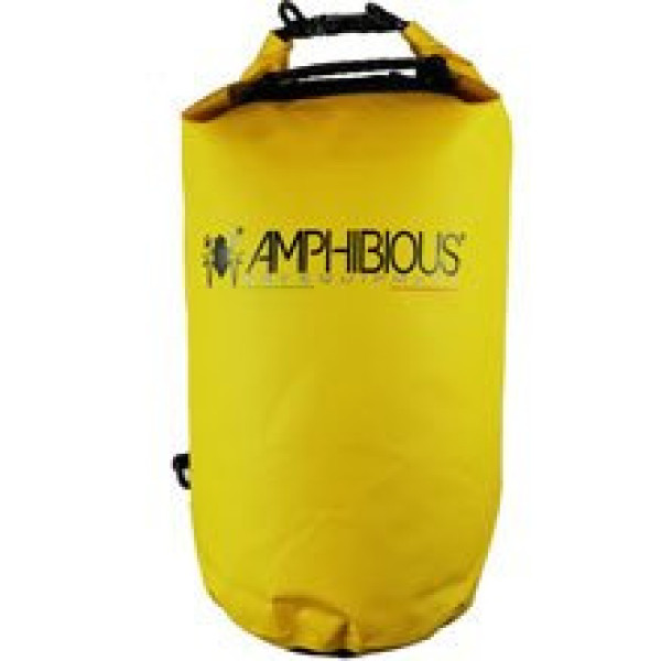 Водонепроникна сумка Amphibious Tube 20L жовта