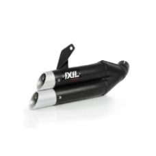 Глушник мотоцикловий IXIL L3XB Dual Hyperlow Benelli BN 251 (15-23) чорний