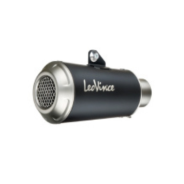 Глушник LeoVince LV-10 Black Edition Slip-On, Нержавіюча сталь для Ducati Monster 797 17-20, Scrambler 800 icon / Classic 15-16, Scrambler 800 Cafe Racer / Classic / Full Throttle / Icon 17-20