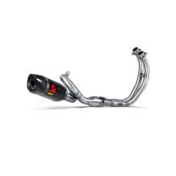 Повний вихлопний системи Akrapovič Racing Line Yamaha MT-07/ FZ-07 (14-)/ Tracer 700/ GT (16-23)/ XSR 700 (16-)/ XSR 700 XTribute (19-22) вуглецеве волокно