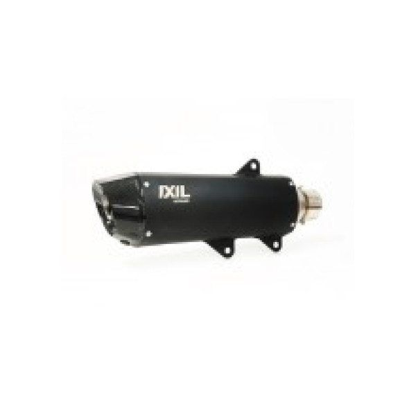 Повний вихлопний систем IXIL V4B Hexoval Xtrem Voge SR1 GT 125 (23-) чорний