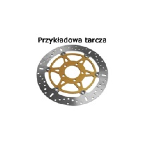 Гальмівний диск EBC MD633X Pro-Lite Street на передню вісь. Діаметр 320mm.