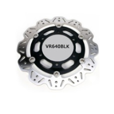Гальмівний диск EBC VR640BLK VEE ROTOR чорний на перед. Діаметр 310mm.