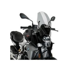 Вітрове скло PUIG для BMW F 900 R (20-) без оригінального кріплення, легке затемнення