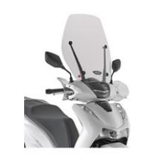 Мотоциклетний щиток GIVI Piaggio 1 (21-)/ Honda SH 125/ 150 (20-)/ SH 350 (21-) прозорий креплення до Piaggio доступне окремо