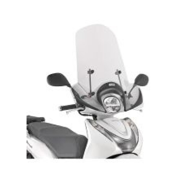 Мотоциклетний щиток GIVI Honda SH Mode 125 (21-) прозорий монтаж вимагає кріплення A1193A