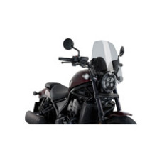 Мотоциклетний туристичний обтічник PUIG Naked New Generation для Honda CMX 1100 Rebel (21-) легке затемнення
