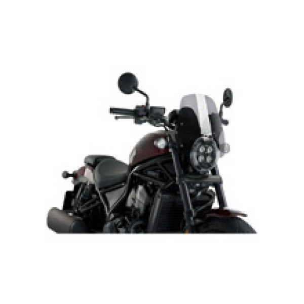 Спортивний мотоциклетний обтічник PUIG Naked New Generation для Honda CMX 1100 Rebel (21-) легке затемнення