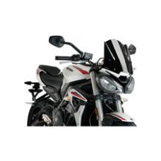 Вітрове скло PUIG для Triumph Street Triple R/RS/S (20-) чорне