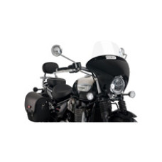 Мотоциклетний туристичний обтічник PUIG Batwing SML для Triumph Bonneville Speedmaster (18-) прозорий