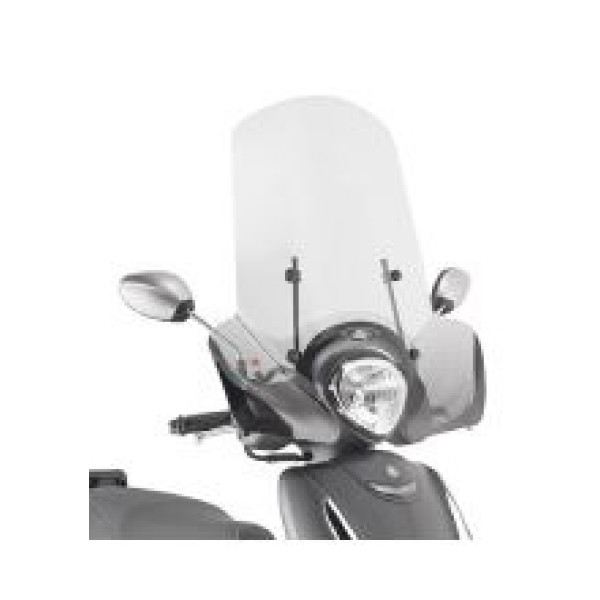 Мотоциклетний щиток Kappa для Yamaha D'elight 125 (21-) прозорий кронштейн у комплекті