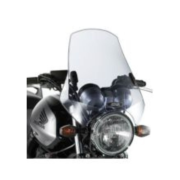 Мотоциклетний екран GIVI універсальний для мотоциклів типу Naked 42,5 X 42 см затемнений