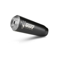 Глушник мотоцикловий (X-M1) MIVV для Benelli Leoncino 800 (22-23) чорний