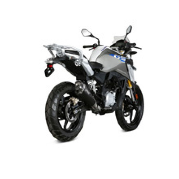 Повний вихлопний комплект (Delta Race) MIVV для BMW G310GS (17-) чорний
