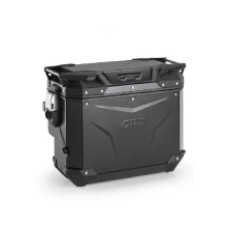 Боковий кофр GIVI Trekker Outback Evo Smart 40 алюмінієвий, чорний профільований, на праву сторону; об'єм: 40 л; без вставки SLR