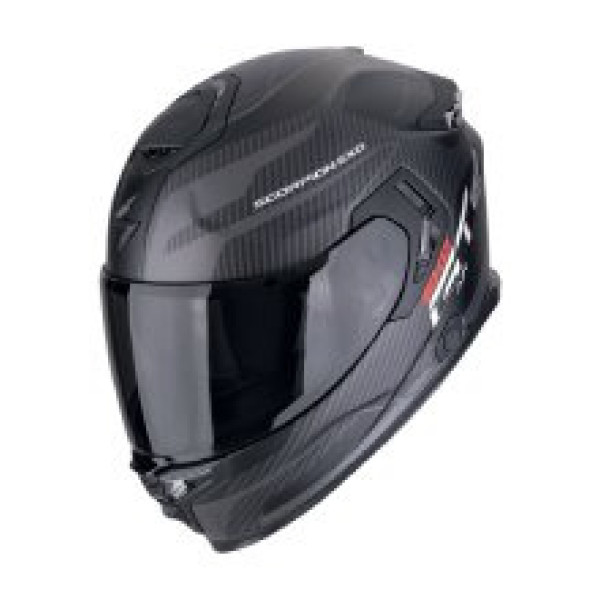 Інтегральний шолом Scorpion Exo-GT SP Air чорний-матовий сріблястий