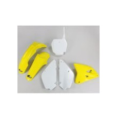 Комплект пластикових UFO Restyling для Suzuki RM 85 (00-) жовто-білий