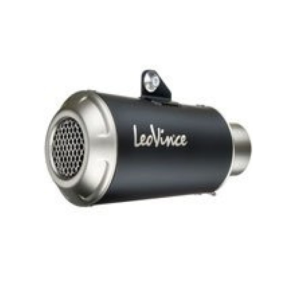 Глушник мотоцикловий LeoVince LV-10 Black Edition Slip-On, Нержавіюча сталь для Kawasaki Z 900 17-19 / Z 900 A2 18-