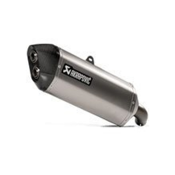 Глушник мотоцикловий Akrapović Slip-On Line Suzuki V-Strom 1000 (14-19)/ V-Strom 1050 (20-23) Титан + Вуглецеве волокно