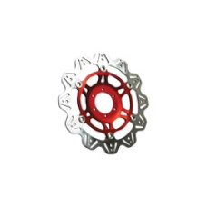 Гальмівний диск EBC VR621RED VEE ROTOR червоний на перед.