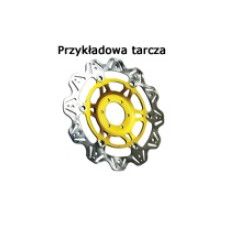 Гальмівний диск EBC VR622GLD VEE ROTOR золотий на перед. Діаметр 320мм.