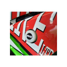 Краш-пади R&G для Triumph Daytona 675 (13-16) білі