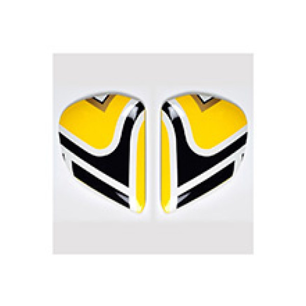 Боковини Arai Vas-V для шолома Rx-7 V/Rx-7 V Evo Edwards Legend Yellow