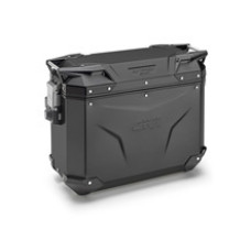 Боковий алюмінієвий кофр GIVI Trekker Outback Evo Black Line чорний матовий, правий об'єм: 37 л