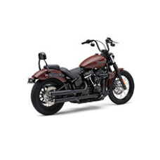 Вихлопна система Cobra Neighbor Hater Slip-On для моделей Harley Davidson Softail Deluxe, Softail Heritage Classic, чорна