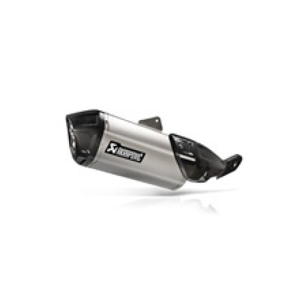 Глушник мотоцикловий Slip-On Line Титан + Вуглецеве волокно Akrapovič Suzuki V-Strom 800 (24-)/ DE (23-)