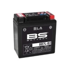 Мотоцикловий акумулятор BS Battery BB7L-B2 AGM залитий, без обслуговування 12V, 8AH
