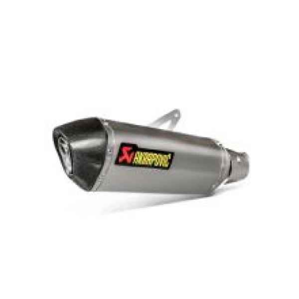 Глушник мотоцикловий Slip-On Line (Титан + Вуглецеве волокно) Akrapović Kawasaki Z 400 (19-)/ Ninja 400 (18-23)