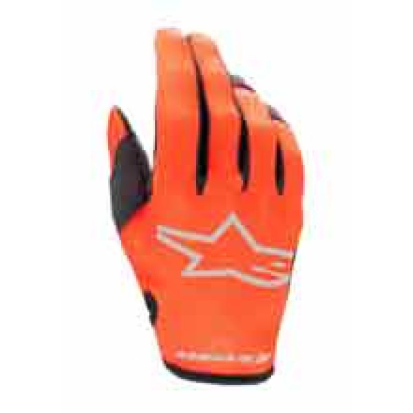 Кросові рукавички дитячі Alpinestars MX Radar помаранчево-чорні